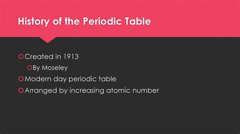 History of Periodic Table PPT Free Download に対する画像結果