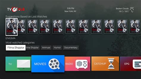 Image result for Android TV App UI