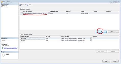 Toradh íomhá ar SQL Server Master