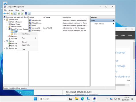 Toradh íomhá ar Open Service Control Managerin Windows Server