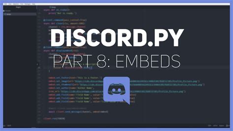 Discord Embed Python Bot に対する画像結果