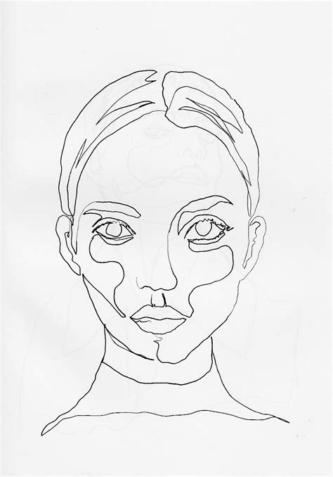 Image result for Continuous Contour Line Drawing Technique