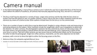 Image result for Manual How to Use Camera