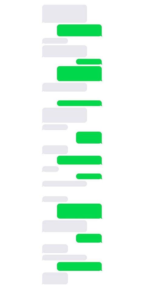 Toradh íomhá ar iPhone Text Message Bubble