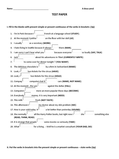 Toradh íomhá ar Simple Present Test 1 Answer Sheet.pdf