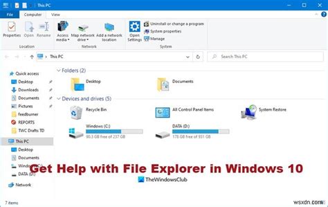Image result for File Explorer Windows 1.0 Labelled
