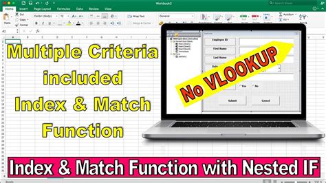Image result for INDEX/MATCH Formula Multiple Criteria