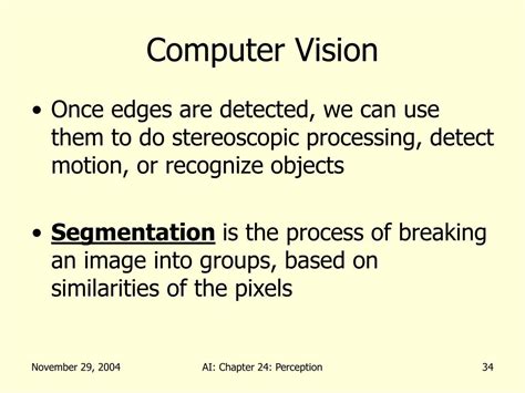Toradh íomhá ar Example of Perception Computer