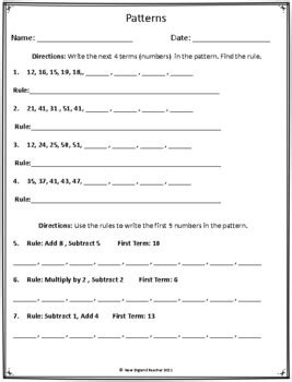 Image result for Continuing Shape Patterns