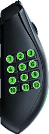 Image result for Razor Mouse 12 Side Buttons
