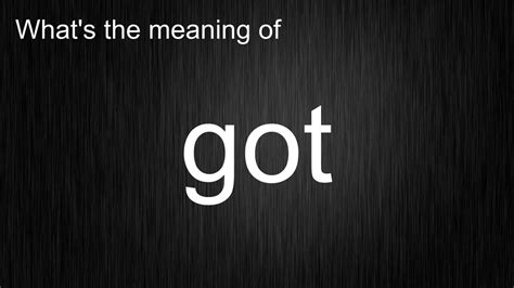 Afbeeldingsresultaten voor Got Meaning