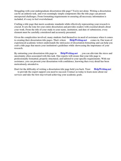 Image result for Dissertation Titles