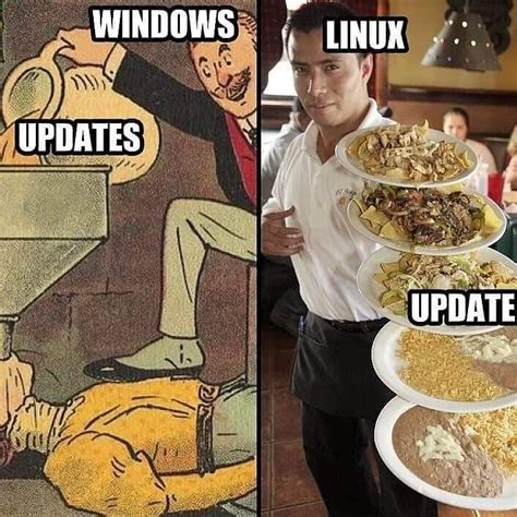 Image result for Linux Windows Meme