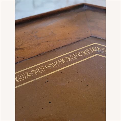 Image result for Leather Top Table Octagonal