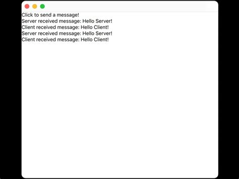 Toradh íomhá ar Create WebSocket Server GUI