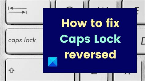 How to Fix Caps Lock に対する画像結果