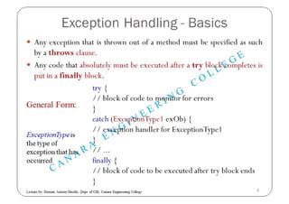 Toradh íomhá ar Exception Handling in Java Disadvantages Points