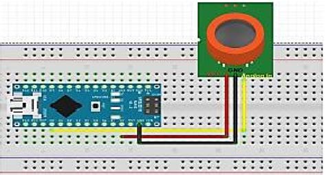 Toradh íomhá ar Arduino Mini MQ135