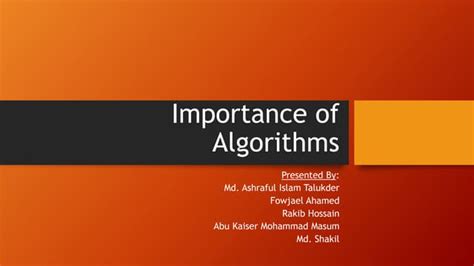 Image result for Why Is an Algorithm Needed for Computing