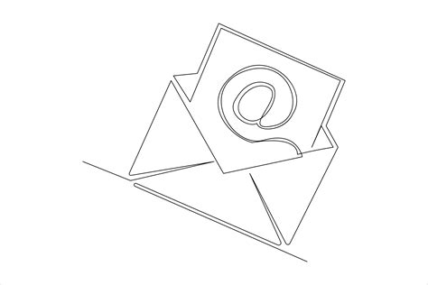 Image result for Open Email Line Graphic