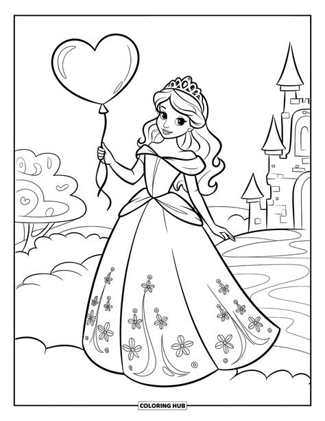 Princess Printable Coloring Pages に対する画像結果