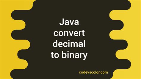 Decimal to Binary Using Recursion in Java に対する画像結果