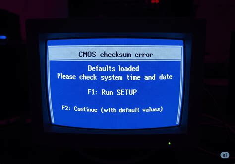 Toradh íomhá ar Checksum Error