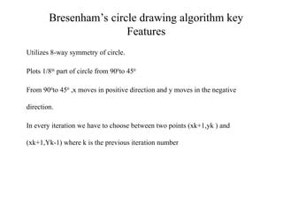 Afbeeldingsresultaten voor Bresenham Circle Drawing Algorithm