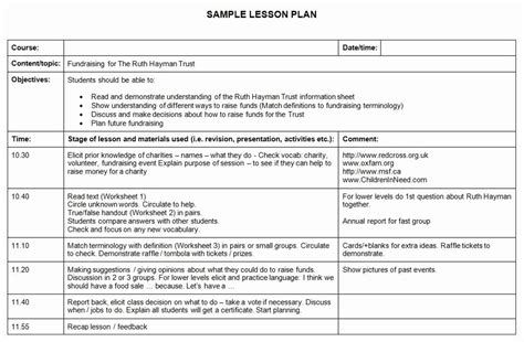 Image result for Example of Lesson Plan in Elementary