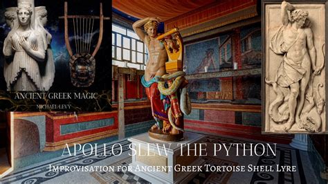 Toradh íomhá ar Apollo Python Ancient Greek