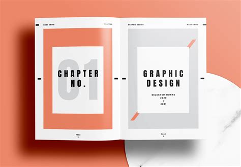 Toradh íomhá ar Portfolio Layout Template InDesign