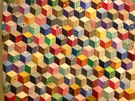 Toradh íomhá ar Tumbling Blocks Pattern