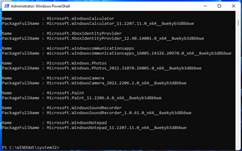 Image result for Win 10 PowerShell Remove Apps