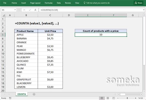 Image result for Counta Formula Excel