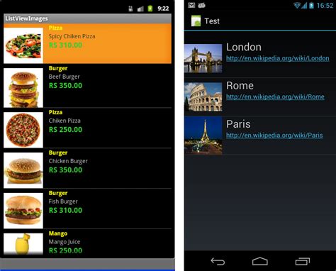 Image result for Android ListView