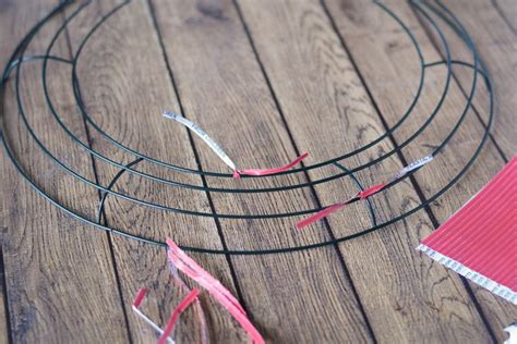 Image result for How to Weave a Mesh Wreath