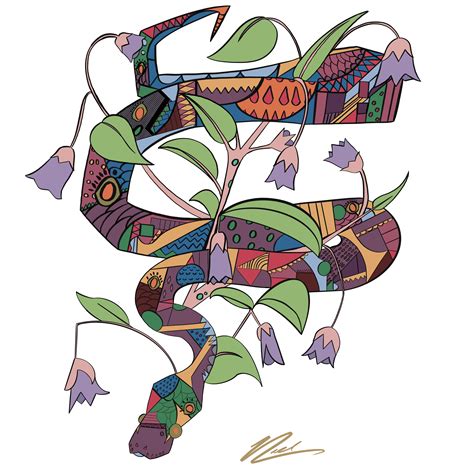 Image result for Ball Python in a Moon Shape Drawing