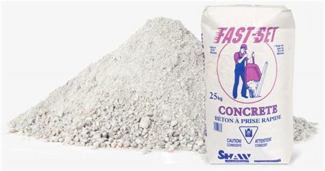 Toradh íomhá ar Fast Set Concrete Mix