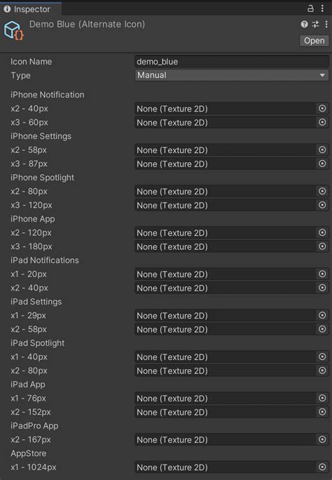 Unity Application Icon に対する画像結果