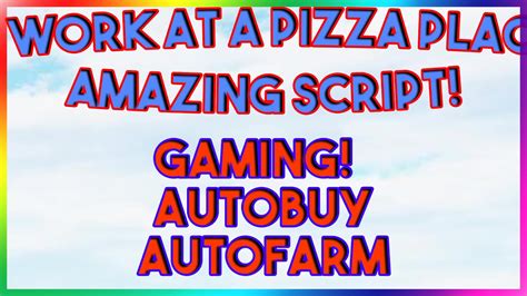 Image result for Roblox Work at a Pizza Place Script Pastebin
