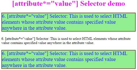 Attribute Selector CSS に対する画像結果