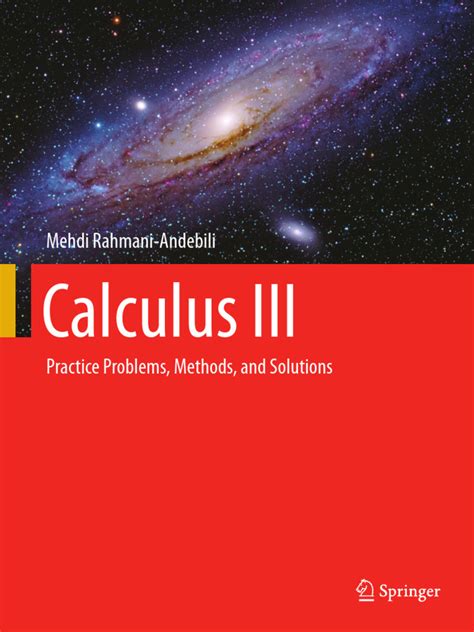 Toradh íomhá ar Calculus 3 Examples