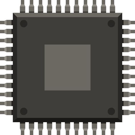 Toradh íomhá ar Computer Chip PNG
