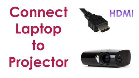 Toradh íomhá ar Connecting Computer to Projector HDMI