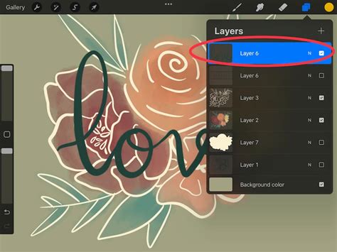 Procreate Drawing Layer に対する画像結果