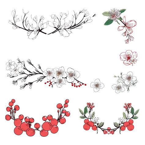 Image result for Spring Line Art Scene