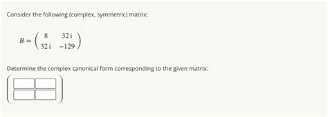 Image result for Complex Symmetric Matrix