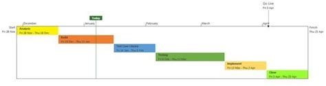 Image result for MS Project Timeline