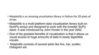 Toradh íomhá ar Background for Ppt On Matplotlib