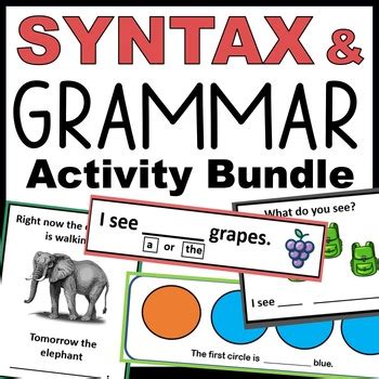 Toradh íomhá ar Syntax Meaning and Examples for Kids